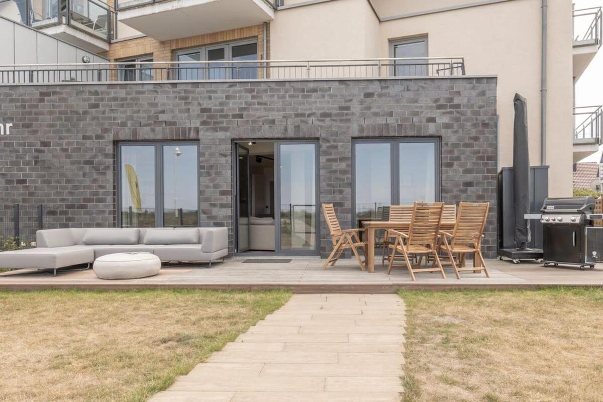Luxus Meerblick Strand & Sauna & Garten & Heimkino Glowe Eksteriør bilde
